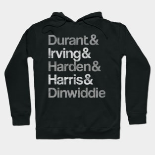 Brooklyn Nets Dream Trio Durant, Irving & Harden Hoodie